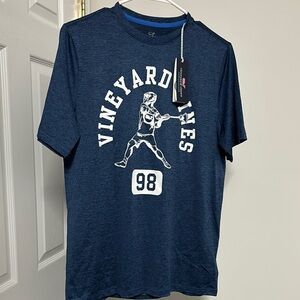 Vineyard Vines Men's Blue Graphic T-Shirt